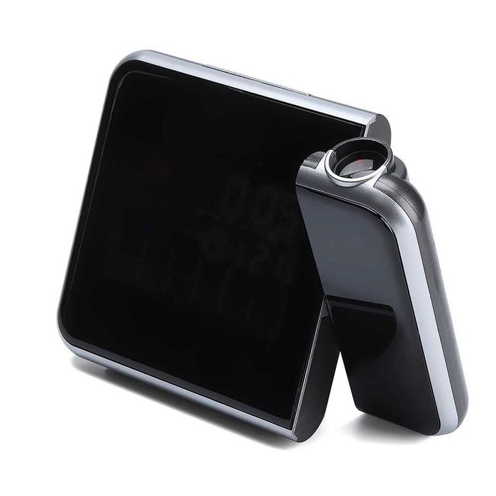 Zegar Budzik z projektorem cyfrowa stacja pogodowa