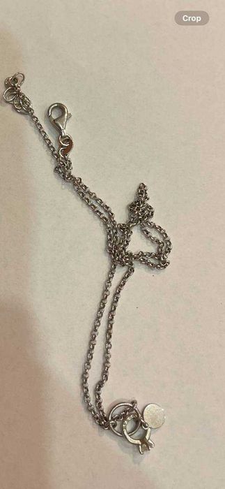 Vendo jóias em prata.  corrente