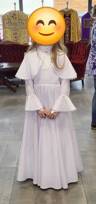 Alba komunijna dla dziewczynki