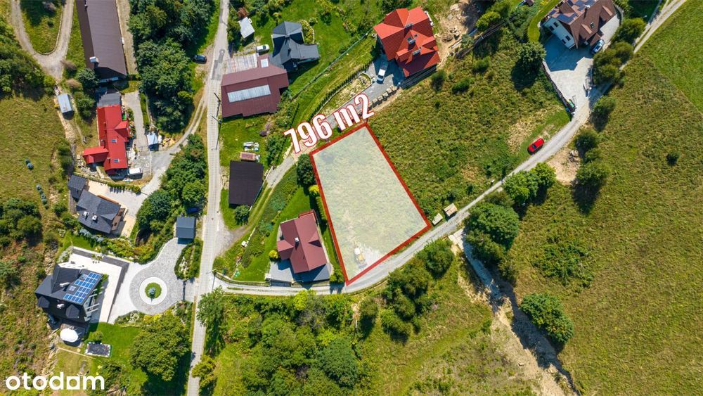 Uzbrojona działka z pozwoleniem na budowę