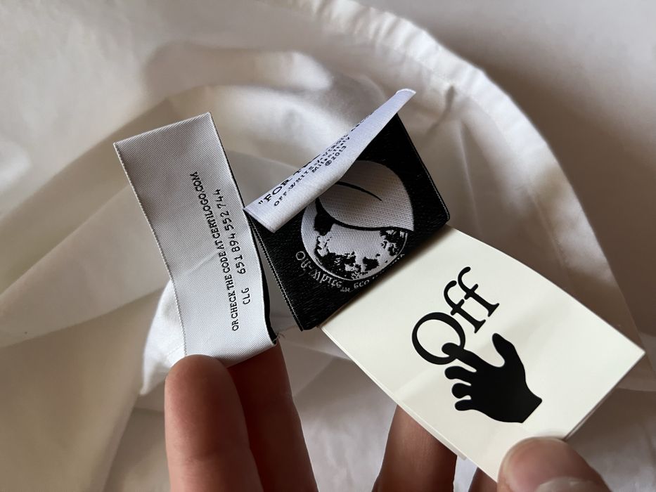 Сорочка off-white , OFF-WHITE оригінал , рубашка off white , off-white