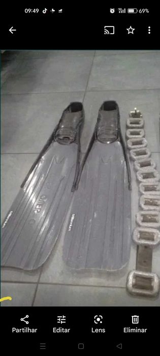 Material de caça submarina neoprene