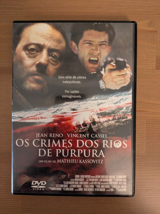 DVD " Os Crimes dos Rios de Púrpura " 2000 (Como Novo)