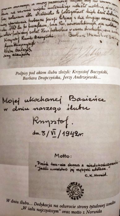 Taniec z Baczyńskim. Wiesław Budzyński. historia miłości..