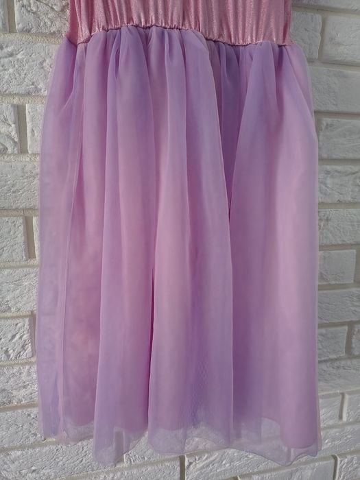 Strój Roszpunki rozm. 128-134 Księżniczki