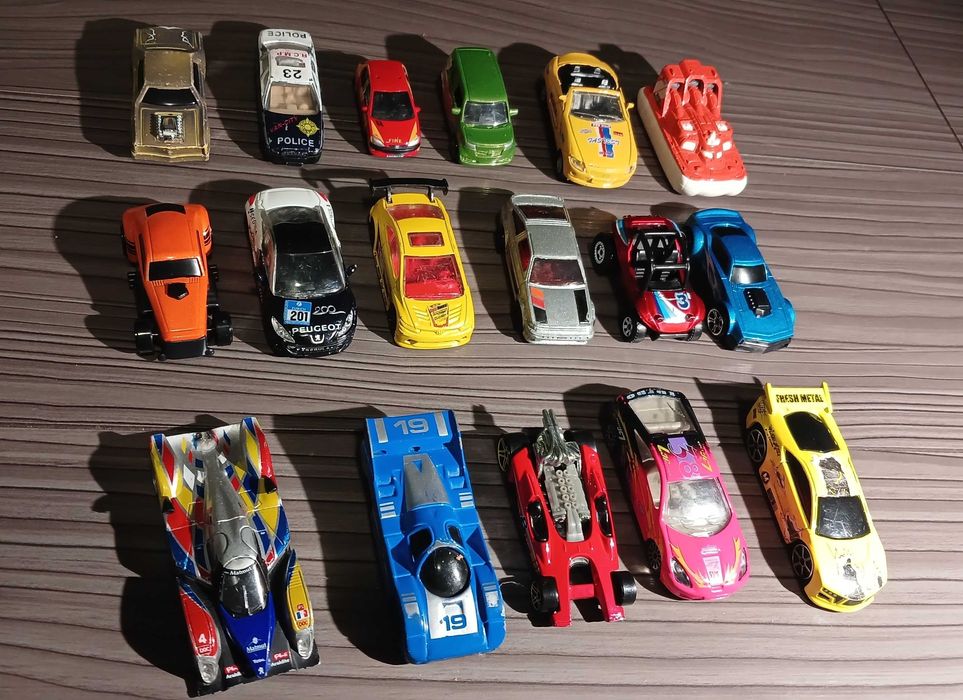 Колекція металевих машинок Hot Wheels, Matchbox, Maisto