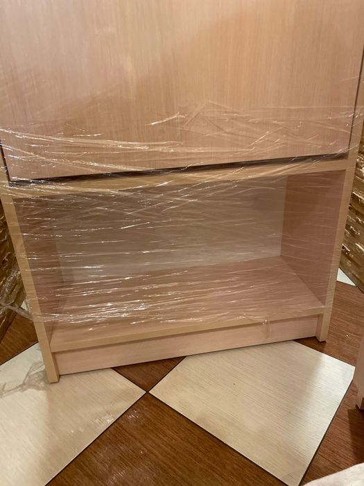 Тумба під взуття, молочний дуб.