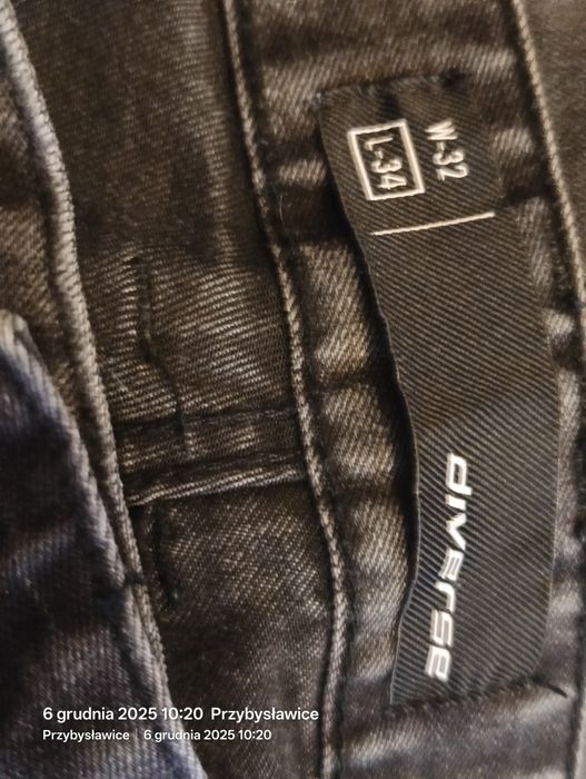 Jeansy męskie, spodnie Diverse 32