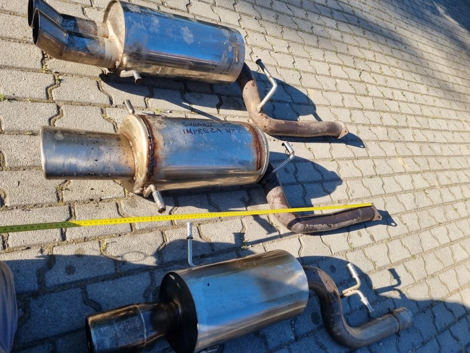 Wydech Ostatni Tłumik Tłumnik SUBARU Impreza WRX Oryginał CSC