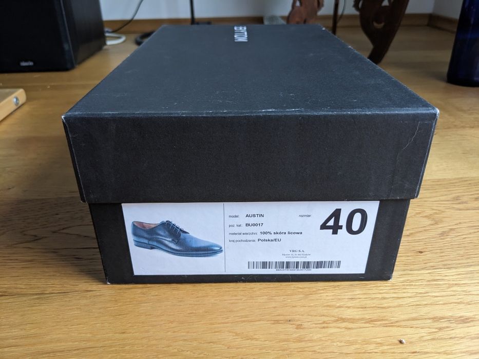 Buty Bytom czarne eleganckie jak nowe