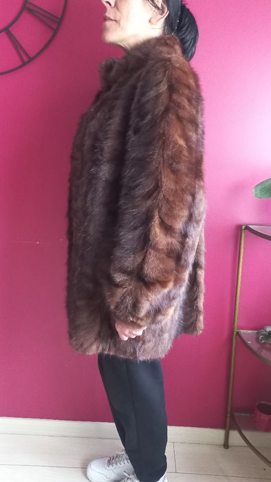 Casaco Vison vintage