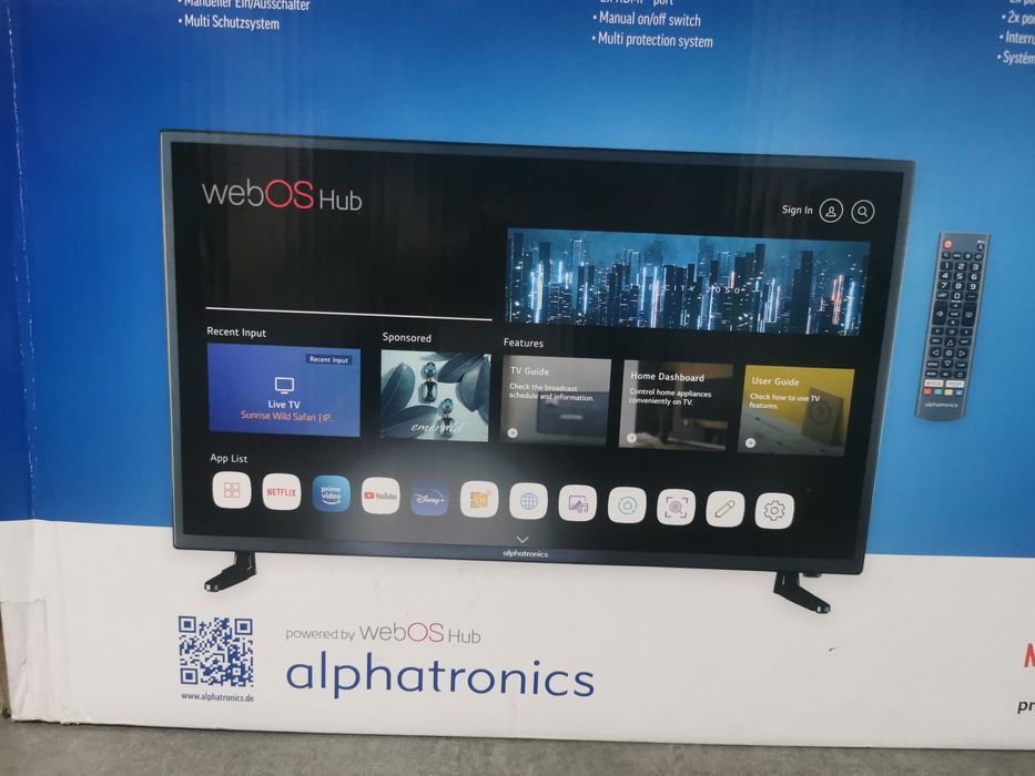 Smart tv 12V-24V alphatronics 32 Call DVD