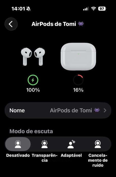Air pods 4 novos