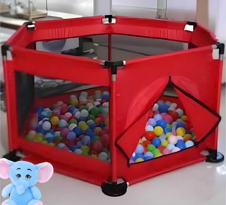 Детский манеж для развития - сухой бассейн для детских игр, для шаров