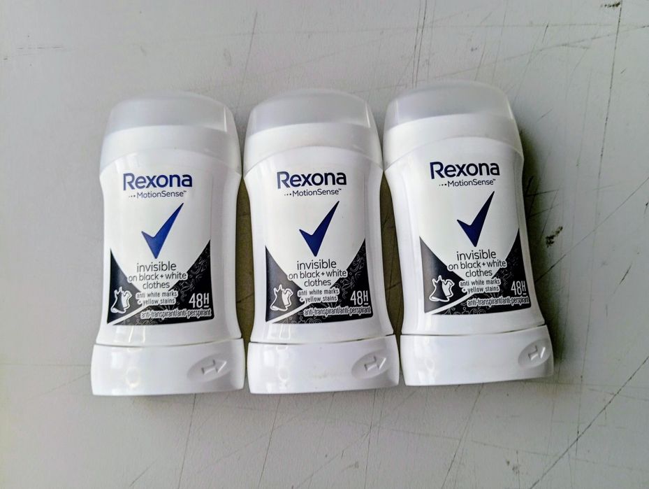 Antyperspirant Rexona Women Invisible 40ml. 3 szt.