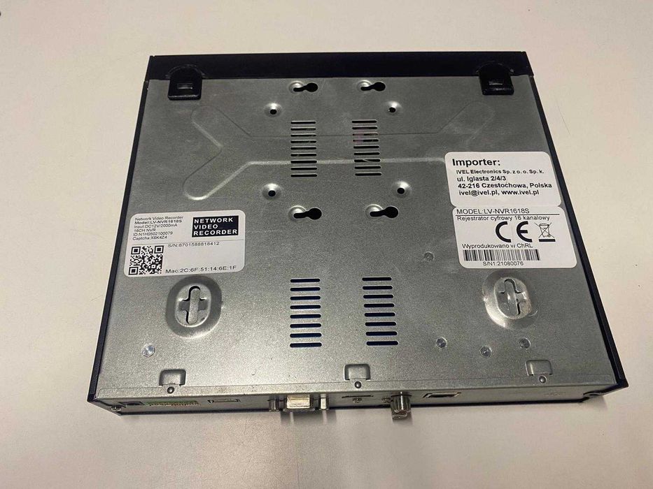 Monitoring Rejestrator IP LV-NVR1615S-II