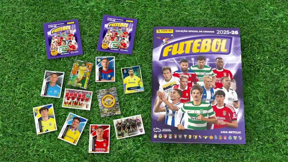 Cromos Panini "Futebol 25/26" (ler descrição)