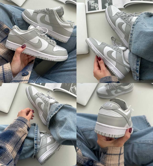 Кроссовки Nike Dunk Low Retro Grey Fog 36-45 Новинка Сезона! Купить!
