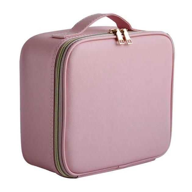 Дорожня косметичка з дзеркалом і підсвічуванням, дорожній органайзер