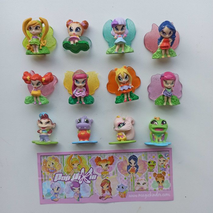 Кіндер Феї Вінкс, ПопПіксі, феї Дісней, Киндер Феи, Kinder Winx Club