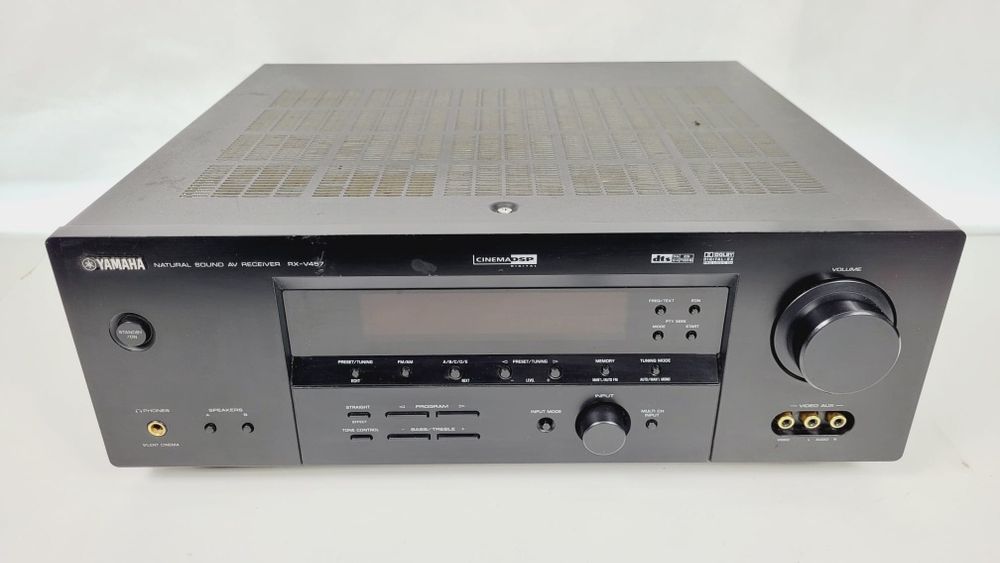 Amplituner Yamaha RX V 457 6.1 kino domowe wzmacniacz 6x85W 8ohm 6x115