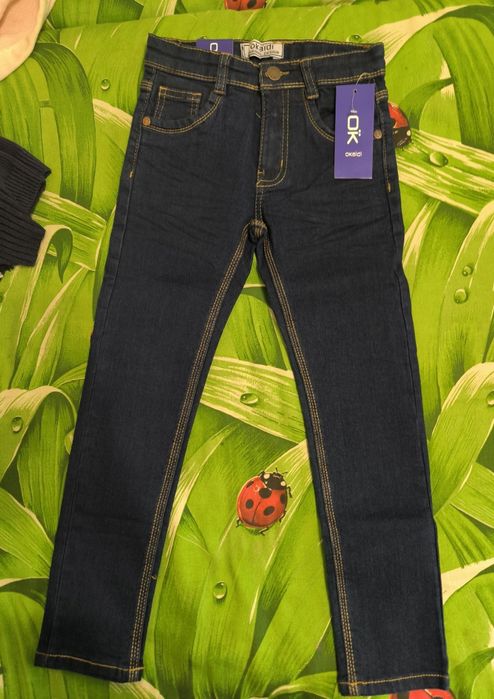 Новые Джинсы на мальчика 8-9 лет