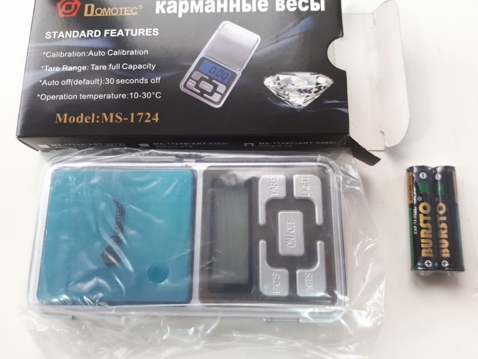 Ювелирные весы Domotec MS-1724 (0.01-100g
