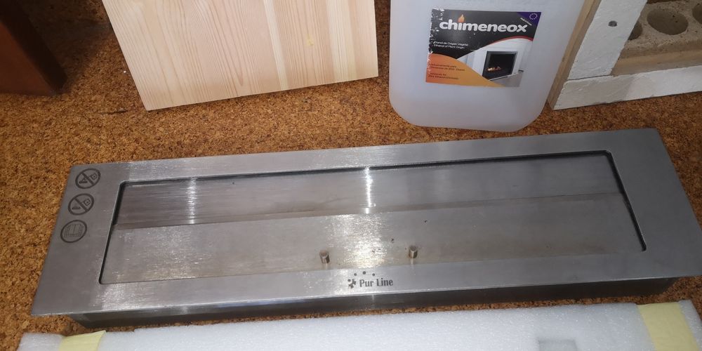 Vendo bloco de combustão bioetanol para lareira