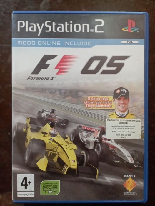 Jogo de PS2 - F1 2005