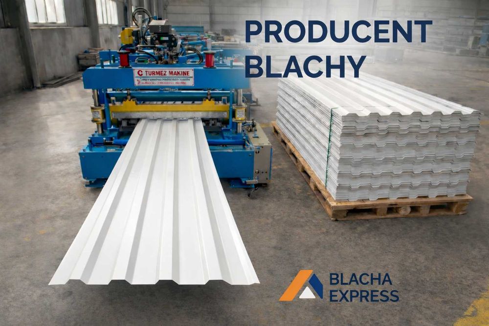 BLACHA Trapezowa na wymiar dachowa T8 T18 T35 alucynk ocynk kolory