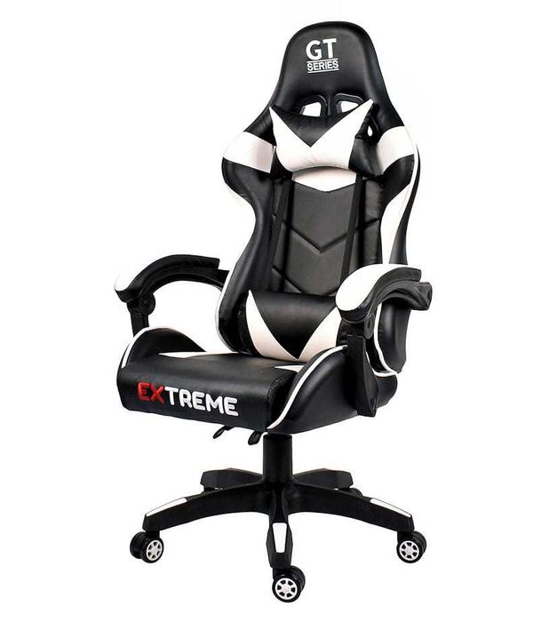 Fotel Gamingowy Gracza Extreme GT White/Black