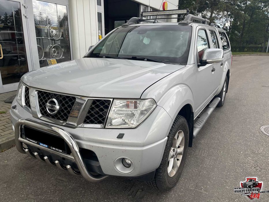 Orurowanie przednie, kły, baranek NISSAN NAVARA D40