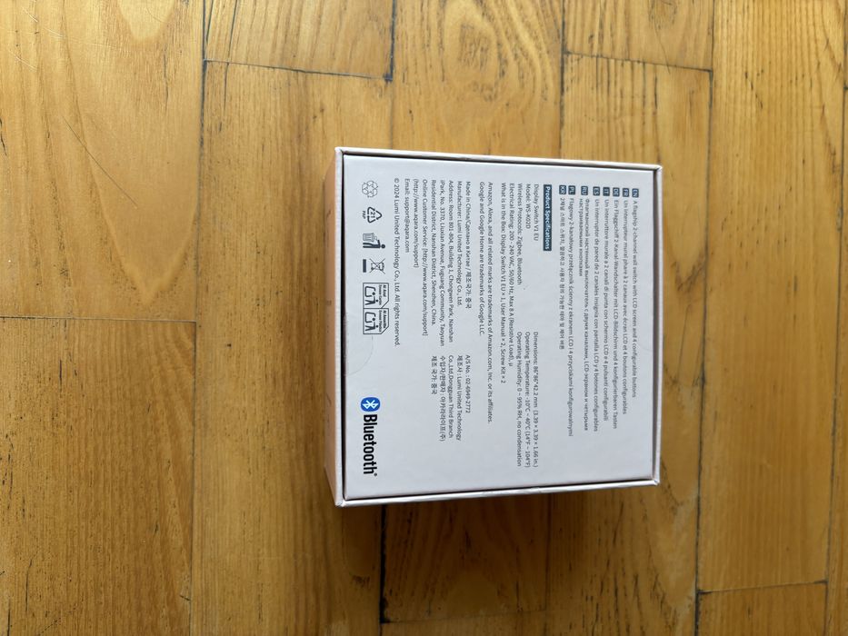 Inteligentny przełącznik Aqara Display Switch V1 4 przyciski Zigbee BT