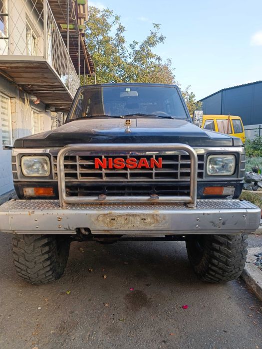 силовий бампер + кенгурятник Nissan Patrol к160 к260 у60
