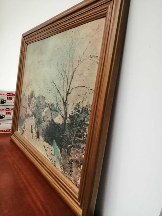 Quadro a óleo antigo