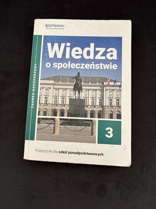 Wiedza o społeczeństwie klasa 3 zakres rozszerzony