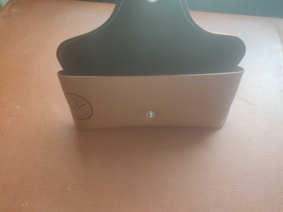Bolsa castanha rayban