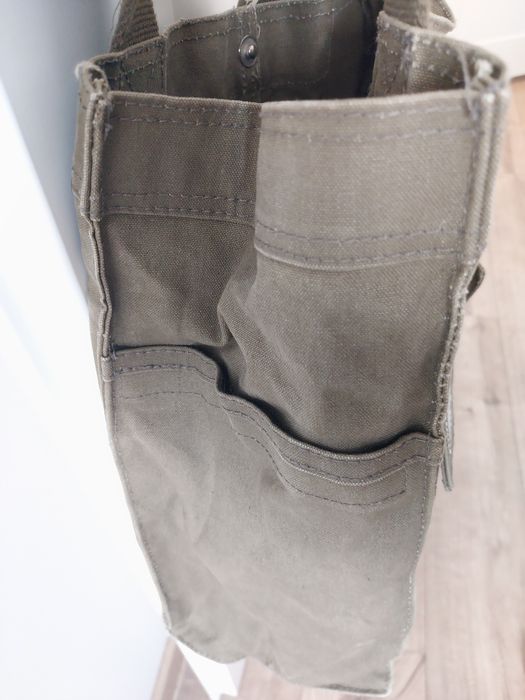 Stylowa torba na ramię Rugger Gant khaki bawełna canvas wysoka jakość