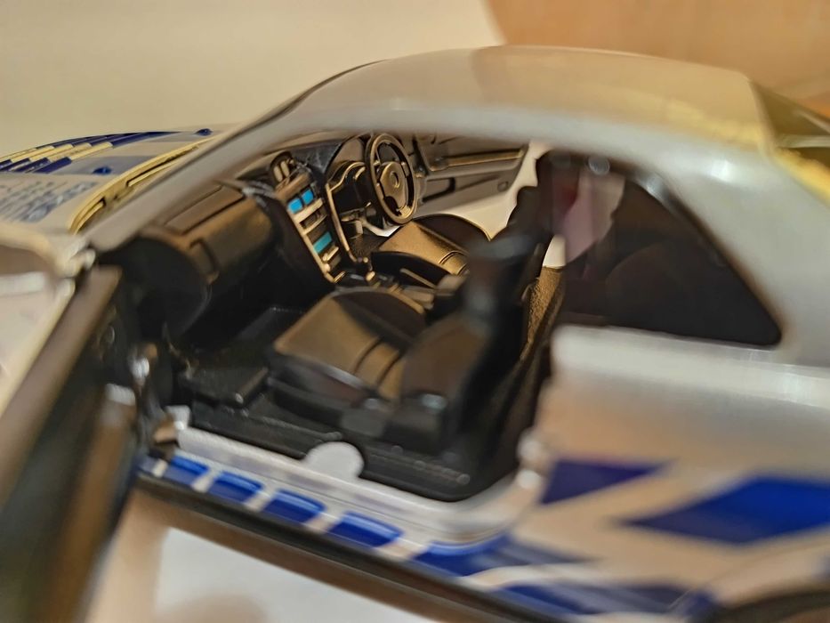 Nissan Skyline R34 GT-R - SKALA 1:32 - szary połysk