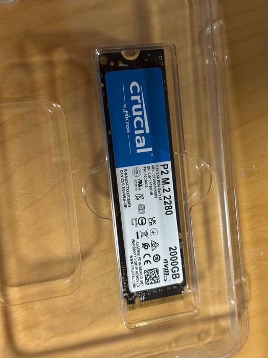 Crucial P2 2TB Testado 94%
