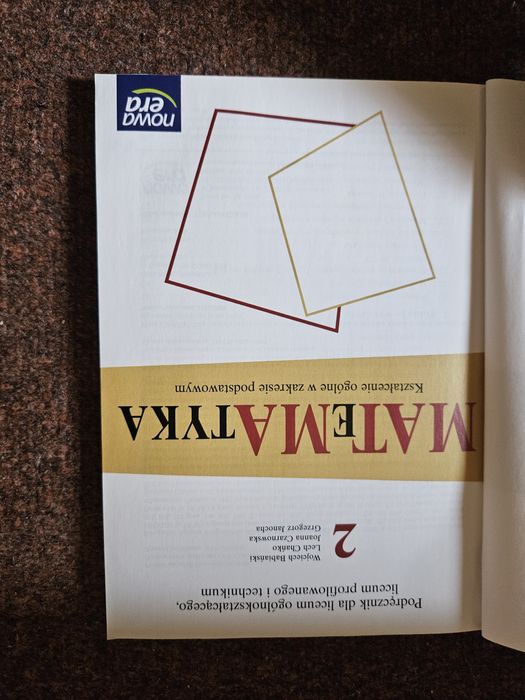 Podręcznik do matematyki nowa era