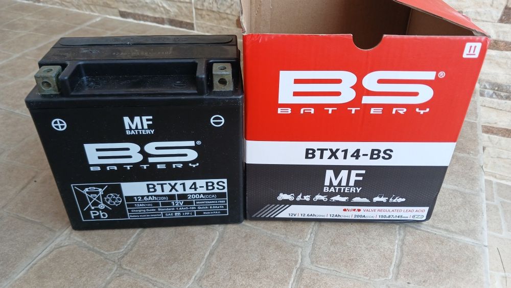 Bateria mota BTX14-BS