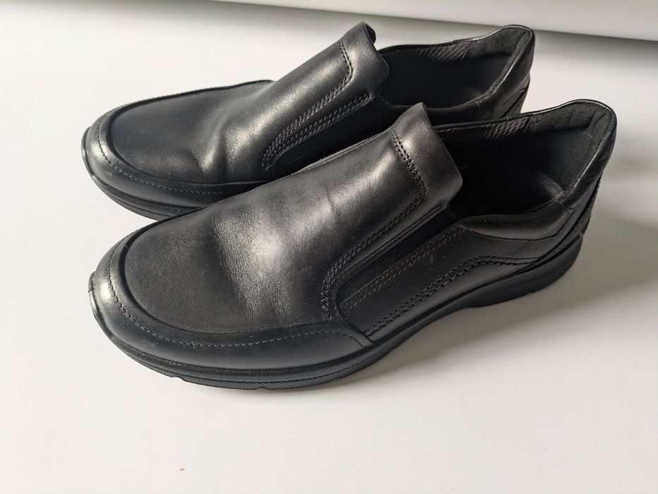 Ecco Irving Czarne Buty damskie skóra naturalna 39 nowe
