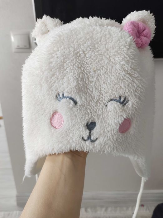 Дитяча зимова шапочка