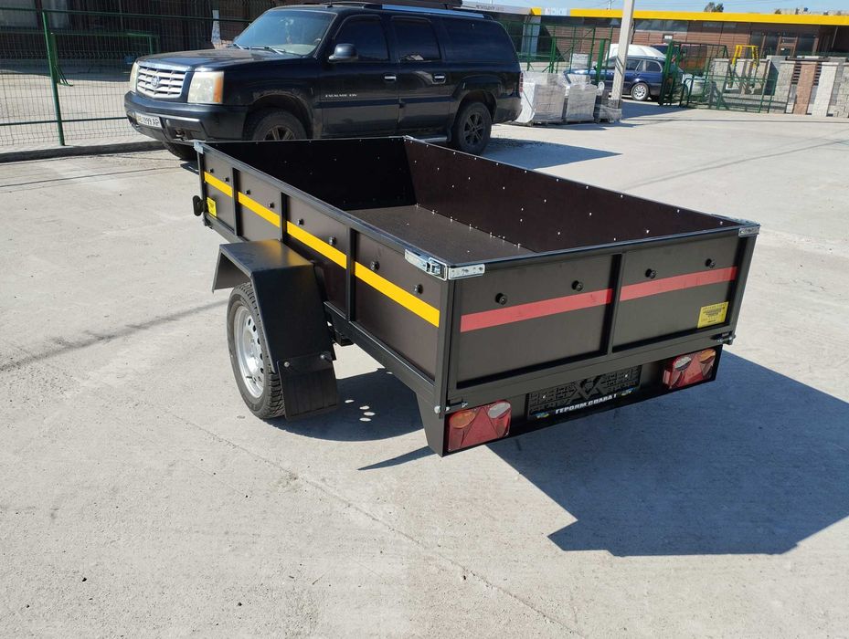 Бортовий причіп 2.6*1.35м Бакелітова фанера! Прицеп причіп легковий