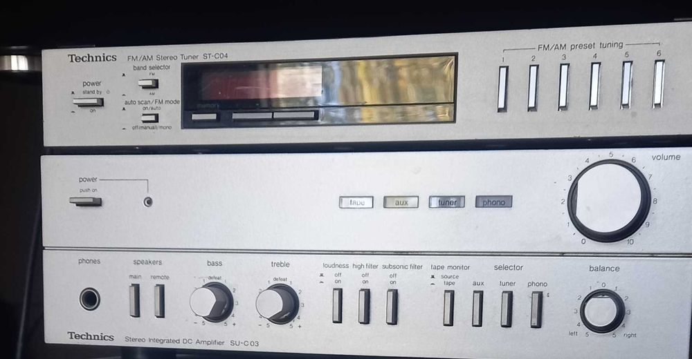 Technics Wzmacniacz  SU C03 + Tuner ST C04