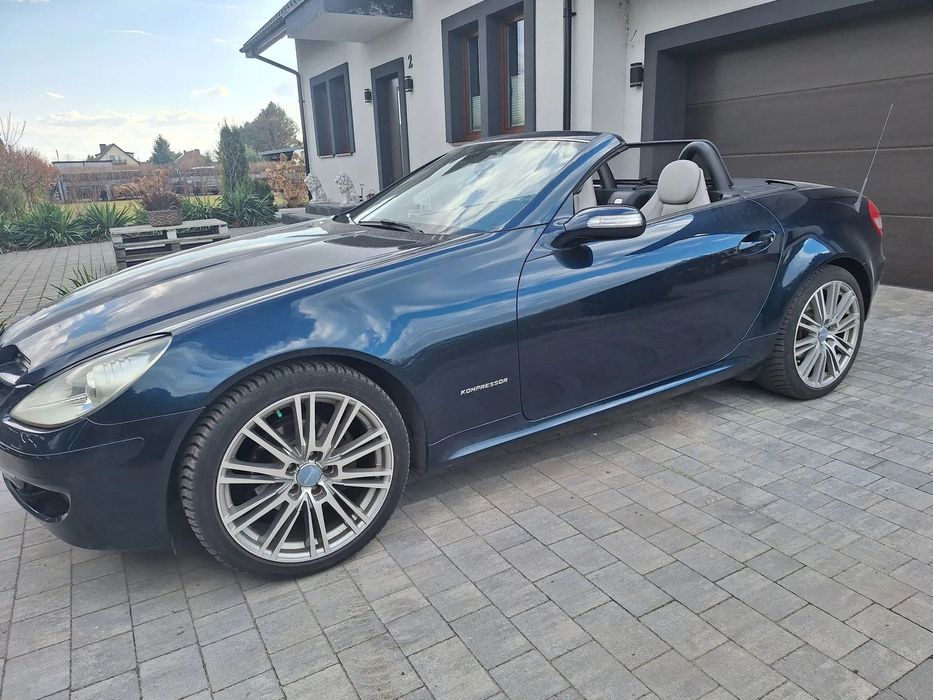 Mercedes-Benz SLK Super stan PEŁNY SERWIS,rewelacyjny przebieg 180 tys km