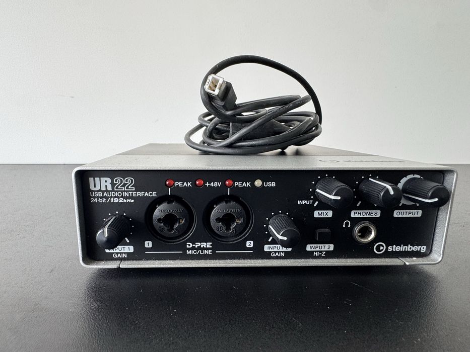 Steinberg UR22C Green Interface áudio USB Como novo