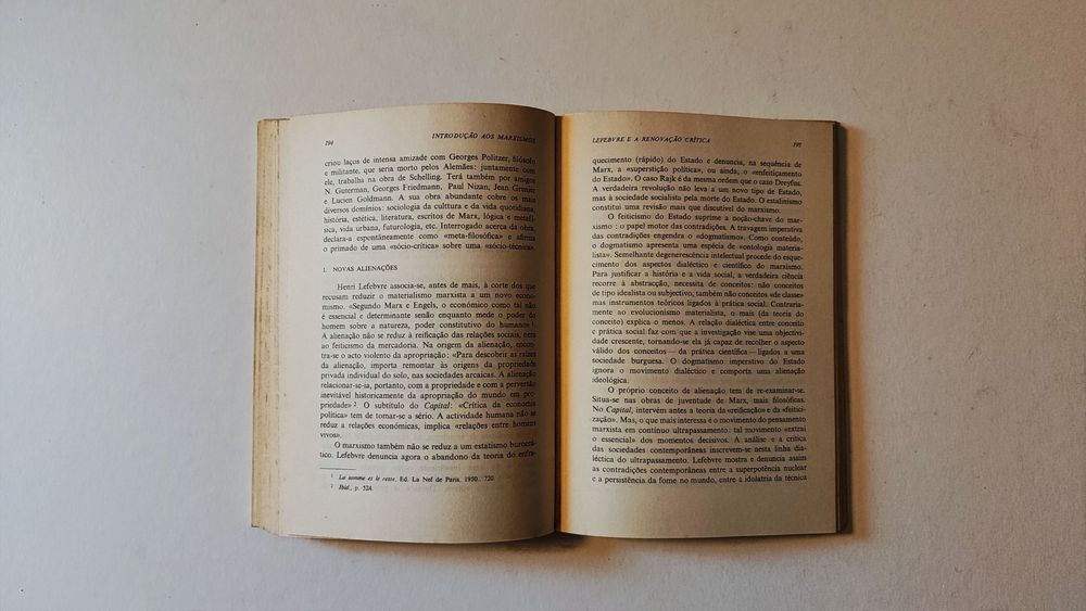 Introdução aos Marxismos, J. B. Fages