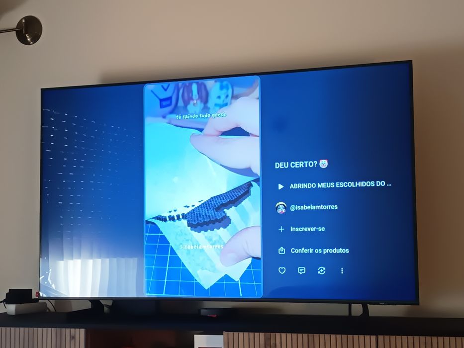 Tv Samsung q led 4k 65 polegadas